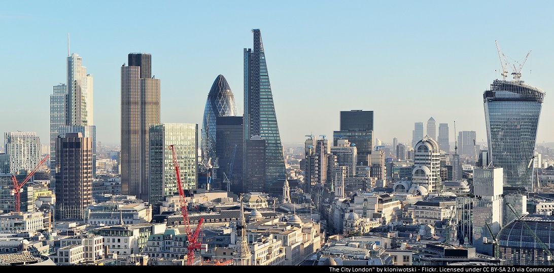 London skyline representing UK market entry